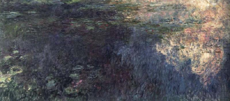 Claude Monet waterlilies the clouds china oil painting image
